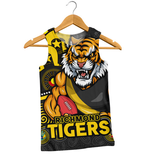 Richmond Men Singlet NAIDOC Spirit Of Country