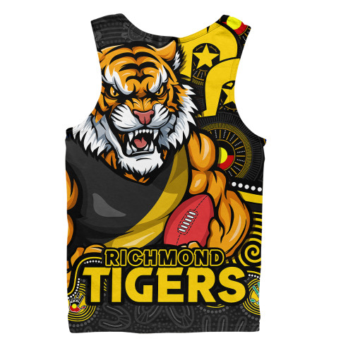 Richmond Men Singlet NAIDOC Spirit Of Country