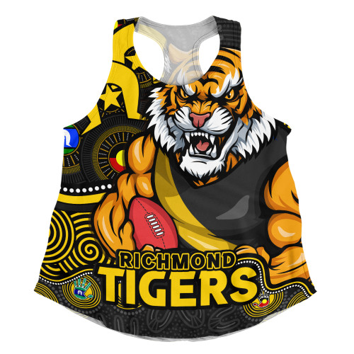 Richmond Women Racerback Singlet NAIDOC Spirit Of Country