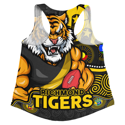 Richmond Women Racerback Singlet NAIDOC Spirit Of Country