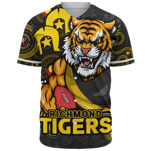 Richmond Baseball Shirt NAIDOC Spirit Of Country