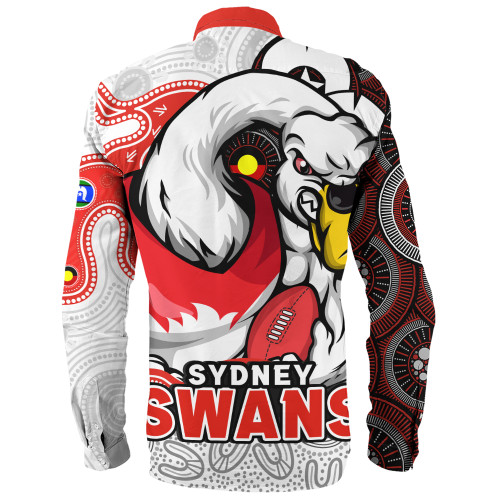 Sydney Swans Long Sleeve Shirt NAIDOC Spirit Of Country Sydney Swans Long Sleeve Shirt NAIDOC Spirit Of Country