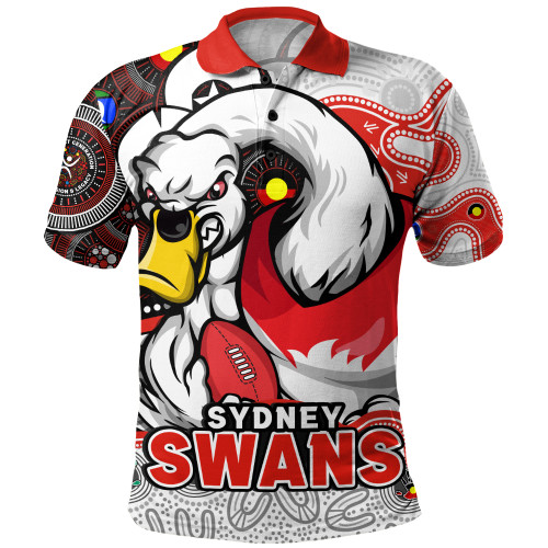 Sydney Swans Polo Shirt NAIDOC Spirit Of Country