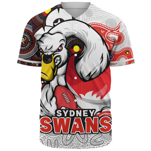 Sydney Swans Baseball Shirt NAIDOC Spirit Of Country