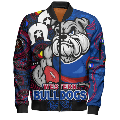 Western Bulldogs Bomber Jacket NAIDOC Spirit Of Country