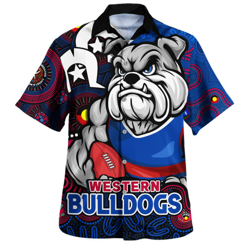 Western Bulldogs Hawaiian Shirt NAIDOC Spirit Of Country
