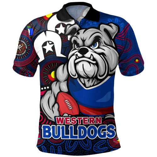 Western Bulldogs Polo Shirt NAIDOC Spirit Of Country