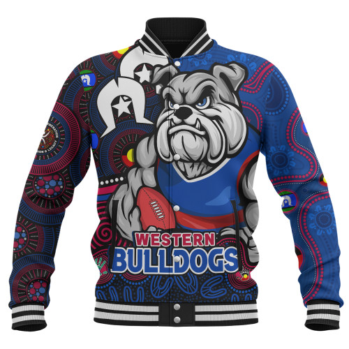 Western Bulldogs Baseball Jacket NAIDOC Spirit Of Country