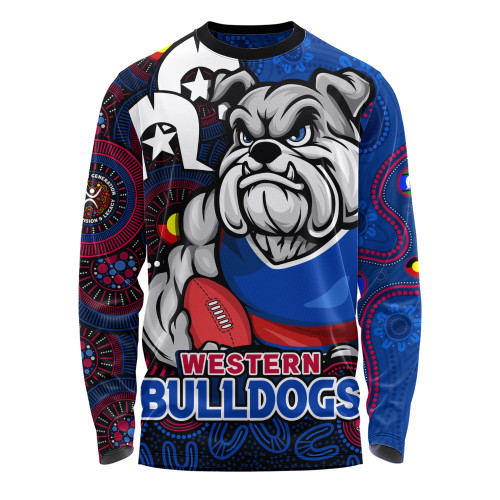 Western Bulldogs Long Sleeve T-shirt NAIDOC Spirit Of Country
