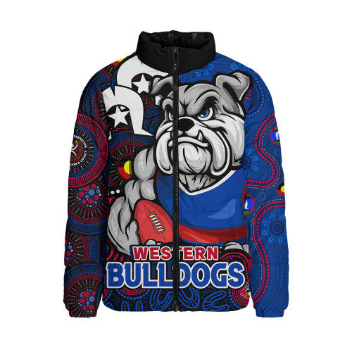 Western Bulldogs Padded Jacket NAIDOC Spirit Of Country