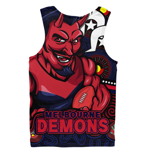 Melbourne Men Singlet NAIDOC Spirit Of Country