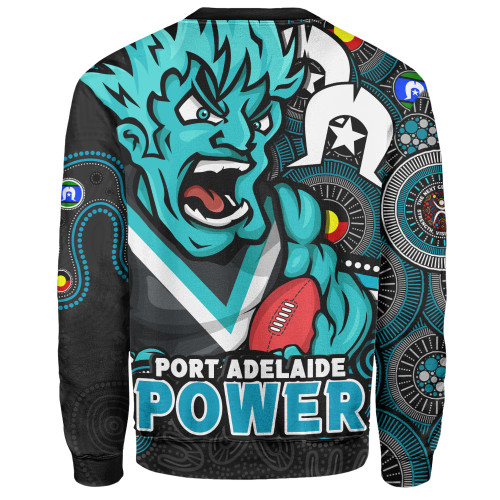 Port Adelaide Sweatshirt NAIDOC Spirit Of Country Port Adelaide Sweatshirt NAIDOC Spirit Of Country