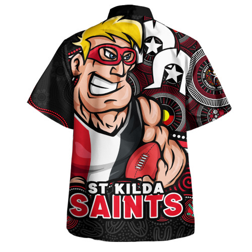 St Kilda Hawaiian Shirt NAIDOC Spirit Of Country St Kilda Hawaiian Shirt NAIDOC Spirit Of Country