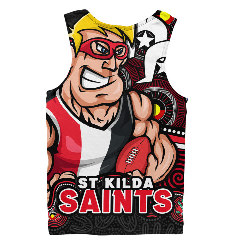 St Kilda Men Singlet NAIDOC Spirit Of Country St Kilda Men Singlet NAIDOC Spirit Of Country