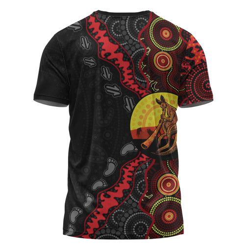 Indigenous Australian Aboriginal T-Shirt Didgeridoo Sunset Dreaming Indigenous Australian Aboriginal T-Shirt Didgeridoo Sunset Dreaming