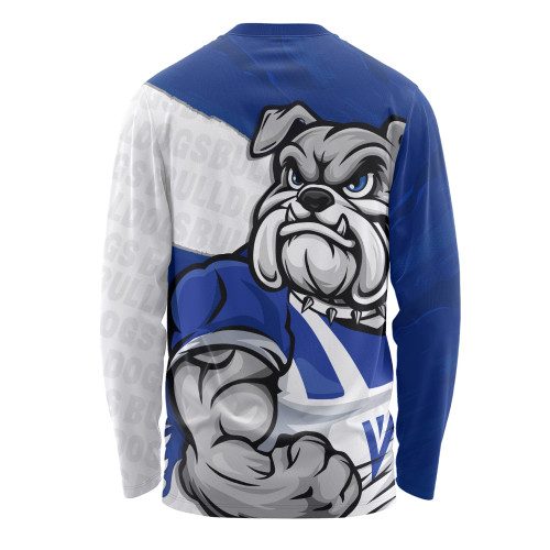 Canterbury-Bankstown Bulldogs Long Sleeve T-shirt Defend The Pride Canterbury-Bankstown Bulldogs Long Sleeve T-shirt Defend The Pride