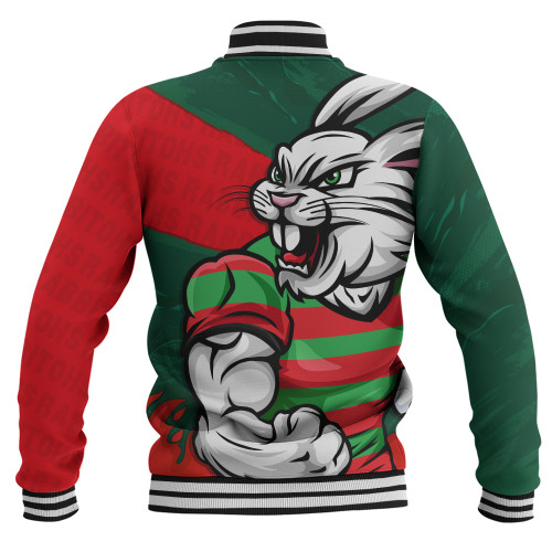 South Sydney Rabbitohs Baseball Jacket Defend The Pride South Sydney Rabbitohs Baseball Jacket Defend The Pride