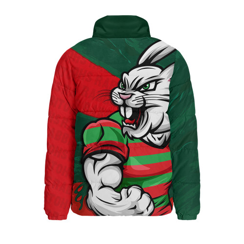 South Sydney Rabbitohs Padded Jacket Defend The Pride