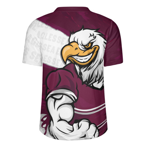 Manly Warringah Sea Eagles Rugby Jersey Defend The Pride