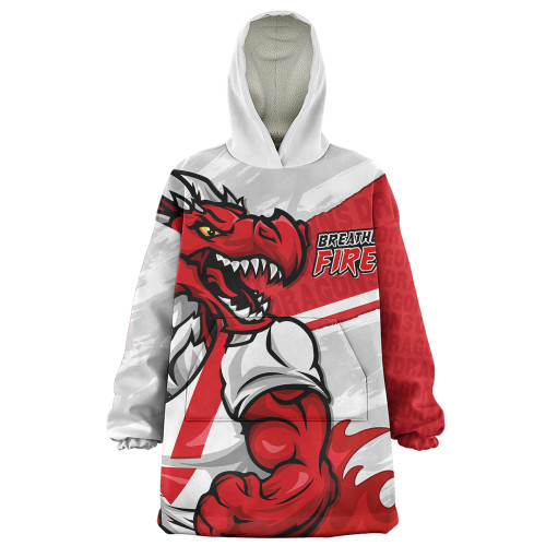 St. George Illawarra Dragons Snug Hoodie Defend The Pride