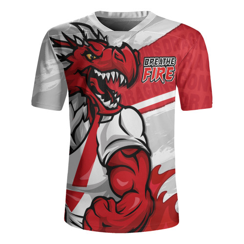 St. George Illawarra Dragons Rugby Jersey Defend The Pride