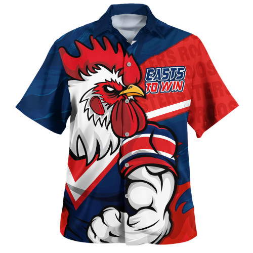 Sydney Roosters Hawaiian Shirt Defend The Pride