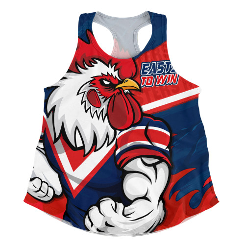 Sydney Roosters Women Racerback Singlet Defend The Pride