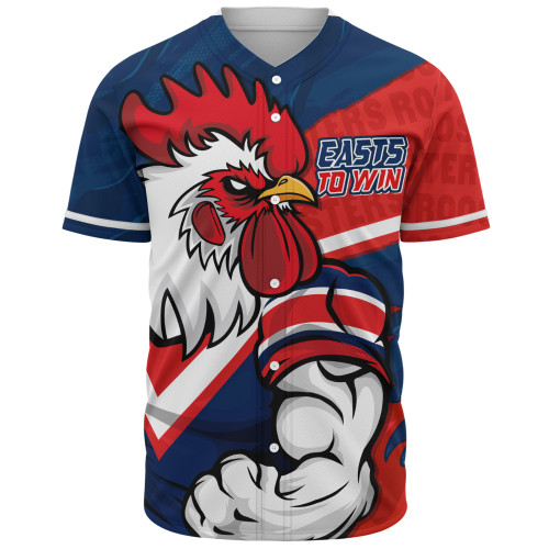 Sydney Roosters Baseball Shirt Defend The Pride