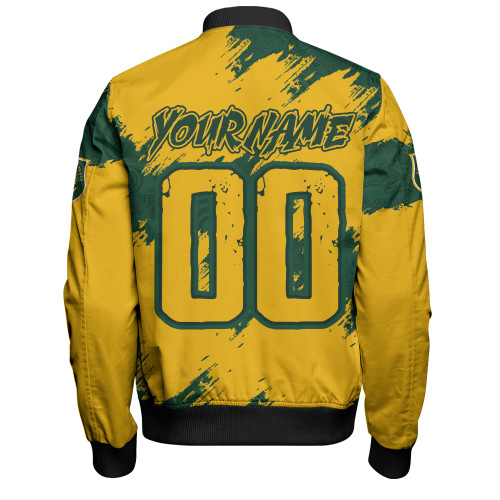 Aussie Wallabies Bomber Jacket Wallabies Kangaroo Power Rugby