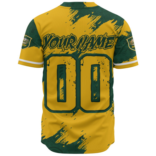 Aussie Wallabies Baseball Shirt Wallabies Kangaroo Power Rugby