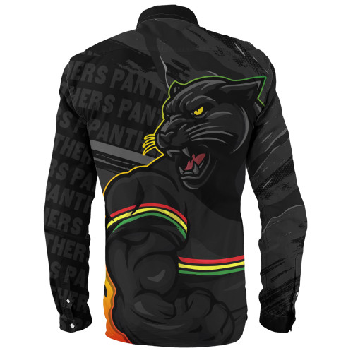 Penrith Panthers Long Sleeve Shirt Defend The Pride