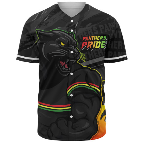 Penrith Panthers Baseball Shirt Defend The Pride