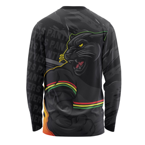 Penrith Panthers Long Sleeve T-shirt Defend The Pride
