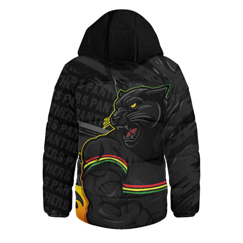 Penrith Panthers Hooded Padded Jacket Defend The Pride