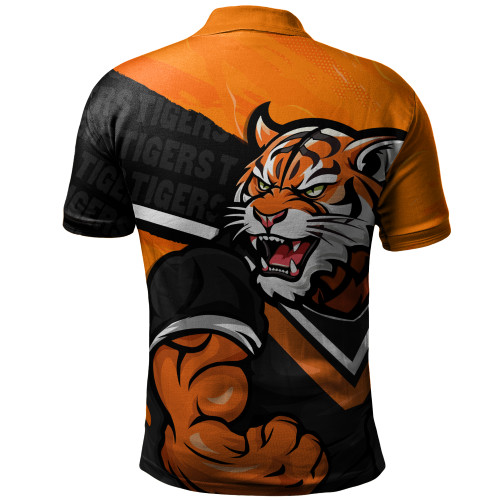 Wests Tigers Polo Shirt Defend The Pride