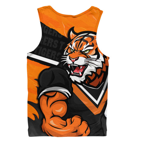 Wests Tigers Men Singlet Defend The Pride