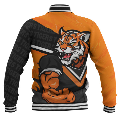 Wests Tigers Baseball Jacket Defend The Pride