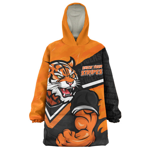 Wests Tigers Snug Hoodie Defend The Pride