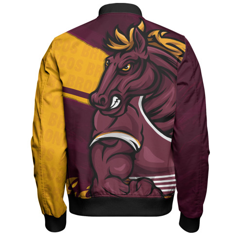 Brisbane Broncos Bomber Jacket Defend The Pride Brisbane Broncos Bomber Jacket Defend The Pride