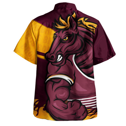 Brisbane Broncos Hawaiian Shirt Defend The Pride Brisbane Broncos Hawaiian Shirt Defend The Pride