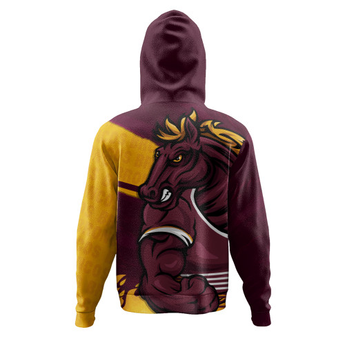 Brisbane Broncos Hoodie Defend The Pride