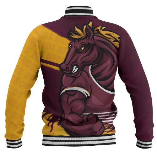 Brisbane Broncos Baseball Jacket Defend The Pride Brisbane Broncos Baseball Jacket Defend The Pride
