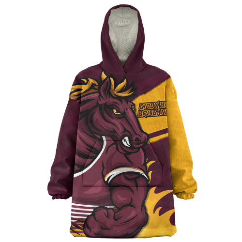 Brisbane Broncos Snug Hoodie Defend The Pride