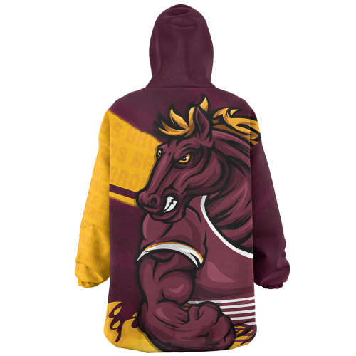 Brisbane Broncos Snug Hoodie Defend The Pride Brisbane Broncos Snug Hoodie Defend The Pride
