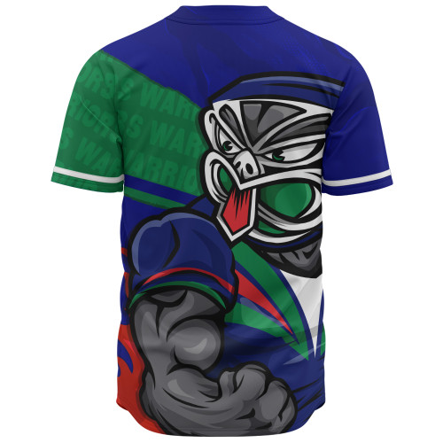 New Zealand Warriors Baseball Shirt Defend The Pride New Zealand Warriors Baseball Shirt Defend The Pride
