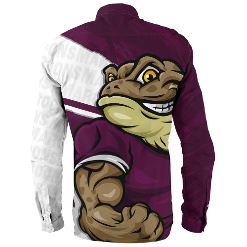 Queensland Maroons Long Sleeve Shirt Defend The Pride Queensland Maroons Long Sleeve Shirt Defend The Pride