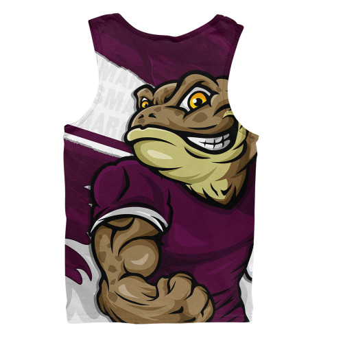 Queensland Maroons Men Singlet Defend The Pride