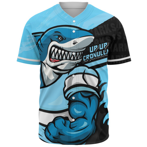 Cronulla-Sutherland Sharks Baseball Shirt Defend The Pride