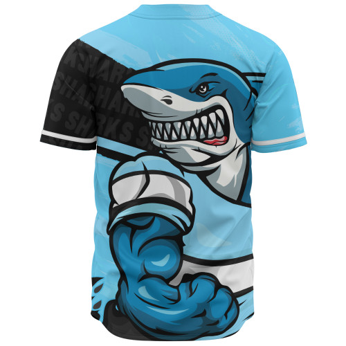 Cronulla-Sutherland Sharks Baseball Shirt Defend The Pride