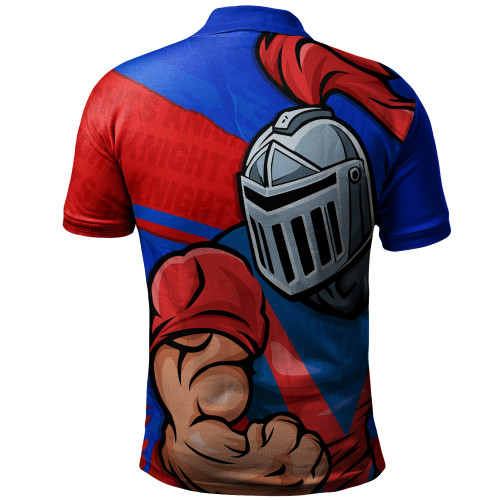 Newcastle Knights Polo Shirt Defend The Pride